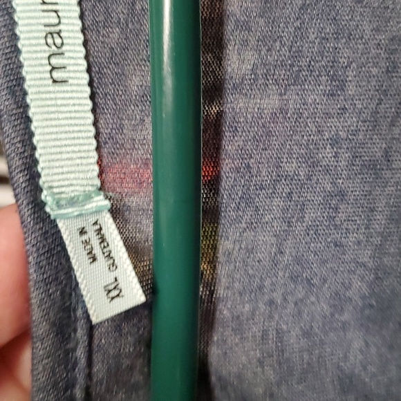 Maurice ruffled top-NWOT - Picture 3 of 3